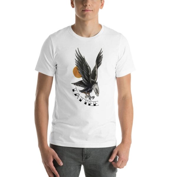 Eagle Tattoo white t-shirt